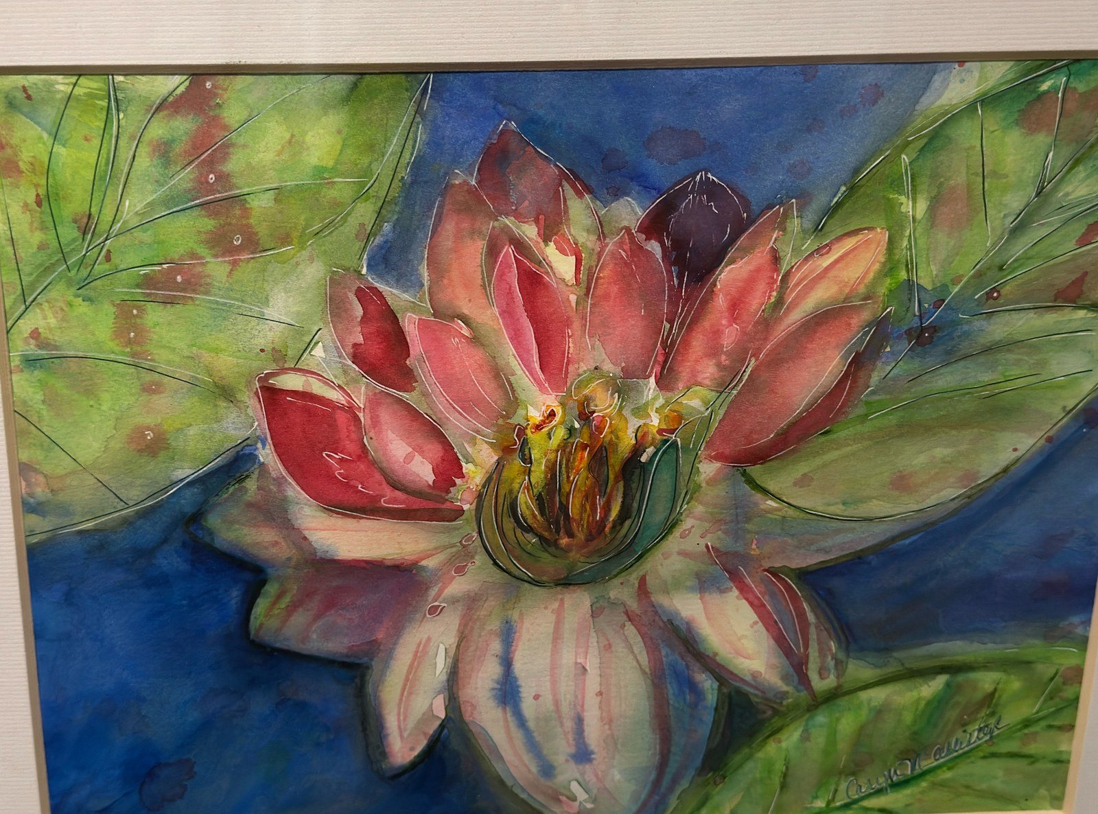 Lotus — Watercolor