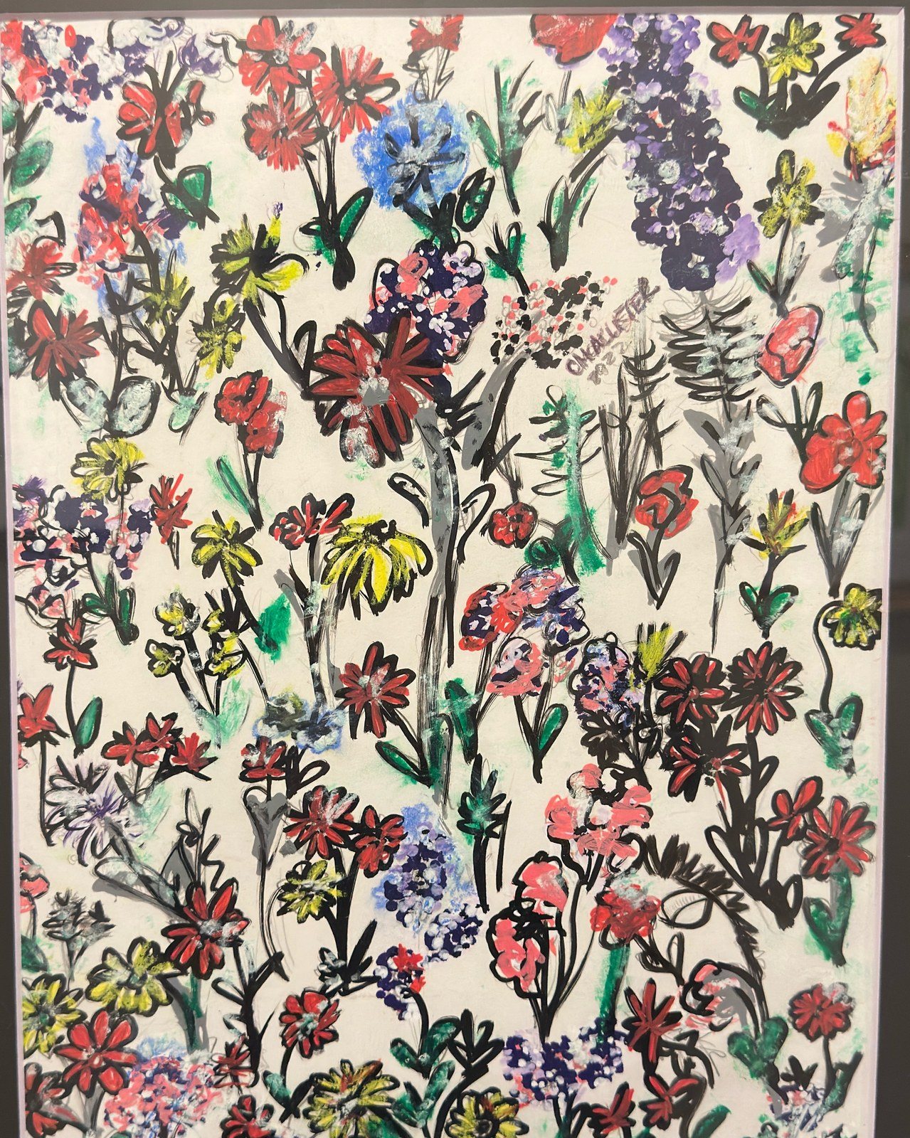 Wild Bouquet — Watercolor & ink