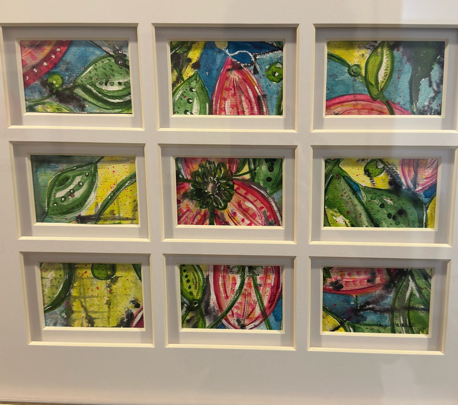 Garden Suite — Watercolor & ink