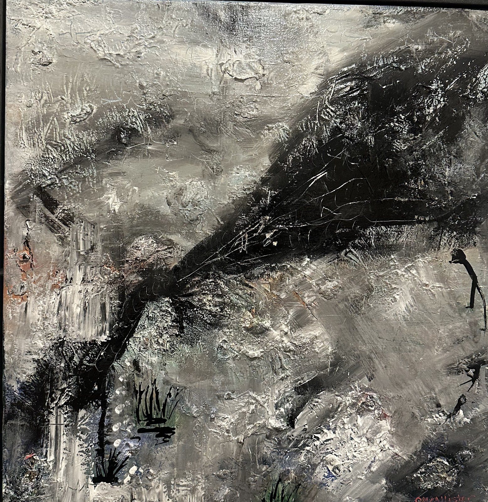 Nocturne — Mixed media