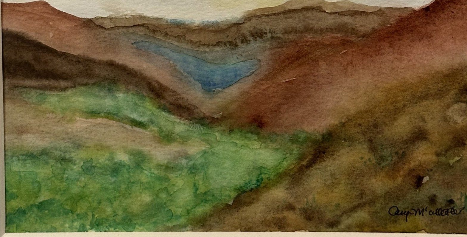 Red Mesa — Watercolor