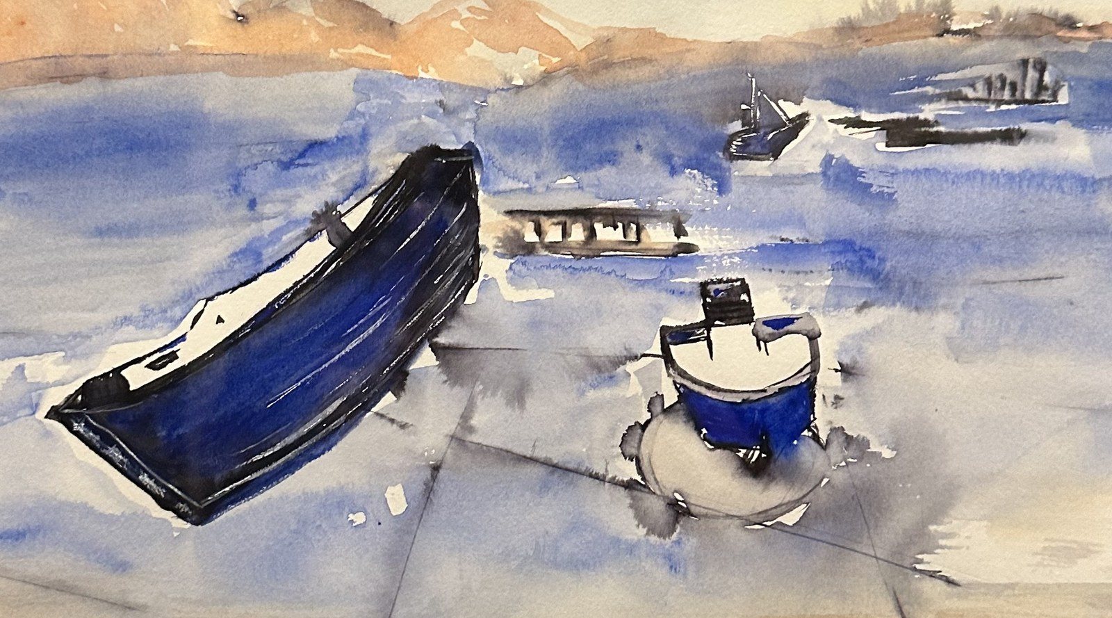 Safe Harbor — Watercolor