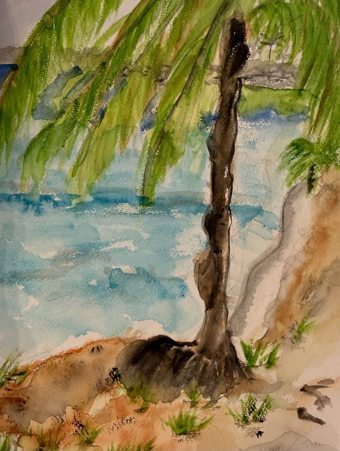 Shoreline — Watercolor